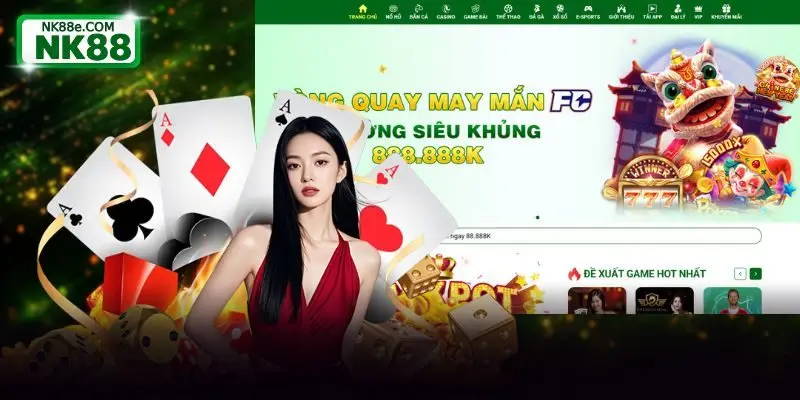 NK88 là thương hiệu hàng đầu được yêu thích