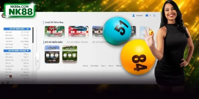 Thế mạnh độc đáo khi tham gia xổ số NK88