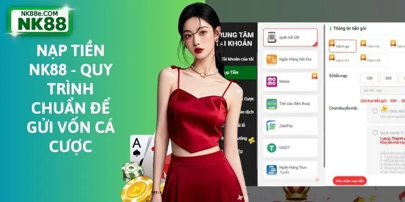 Nạp Tiền NK88 - Quy Trình Chuẩn Để Gửi Vốn Cá Cược
