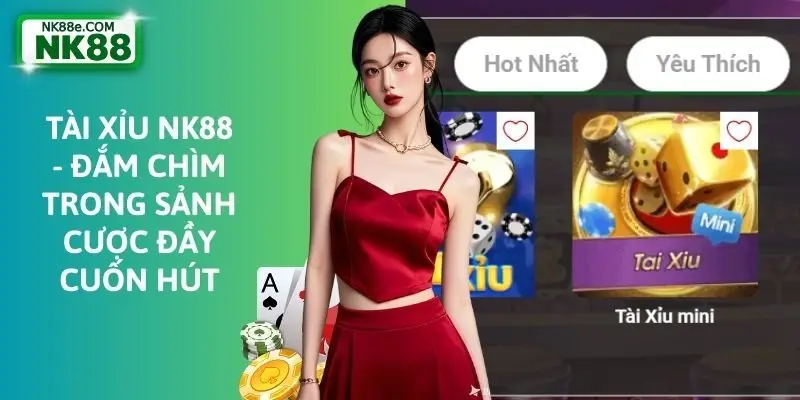 Tài Xỉu NK88 - Đắm Chìm Trong Sảnh Cược Đầy Cuốn Hút